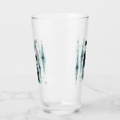 Mittelalter bedeutet Retro Atomkatzen mit blauem T Glas (Links)