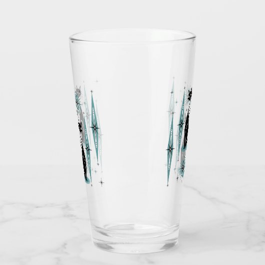 Mittelalter bedeutet Retro Atomkatzen mit blauem T Glas (Links)