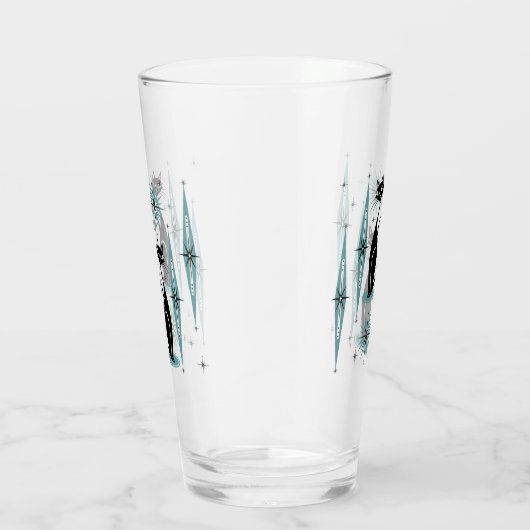 Mittelalter bedeutet Retro Atomkatzen mit blauem T Glas (Rechts)