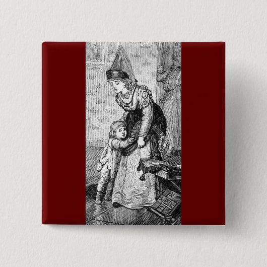 Mittelalter Button (Vorderseite)