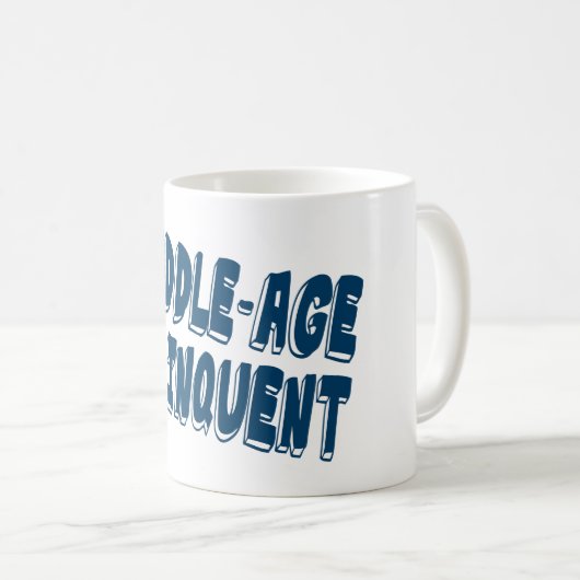 Mittelalter-Delinquent Kaffeetasse (VorderseiteRechts)