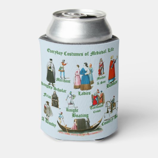 "Mittelalter" Dosenkühler (Kanne Rückseite)