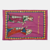 Mittelalter Geschirrtuch (Horizontal)