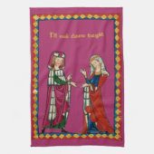 Mittelalter Geschirrtuch (Vertikal)