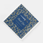 Mittelalter Gold Serviette (Ecke)