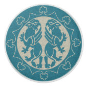 Mittelalter Griffins Keramikknauf (Vorderseite)