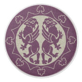 Mittelalter Griffins Keramikknauf (Vorderseite)