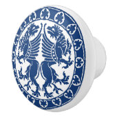 Mittelalter Griffins Keramikknauf (Rechts)