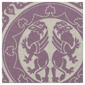 Mittelalter Griffins Stoff (Nahaufnahme)