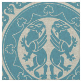 Mittelalter Griffins Stoff (Nahaufnahme)