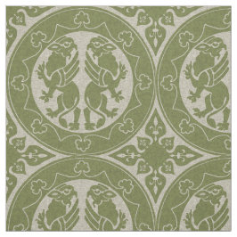 Mittelalter Griffins Stoff