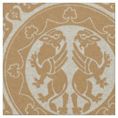 Mittelalter Griffins Stoff (Nahaufnahme)