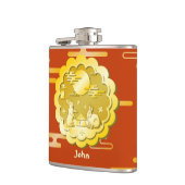 Mittelalter Herbstfestival Goldener Mondbummel Flachmann (Links)