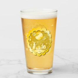 Mittelalter Herbstfestival Goldener Mondbummel Glas