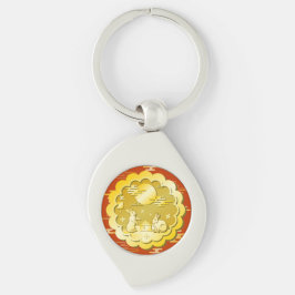 Mittelalter Herbstfestival Goldener Mondbummel Schlüsselanhänger