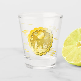 Mittelalter Herbstfestival Goldener Mondbummel Schnapsglas