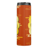 Mittelalter Herbstfestival Goldener Mondbummel Thermosbecher (Rückseite)