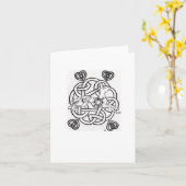 Mittelalter Hund 2010 Karte (Gelbe Blume)