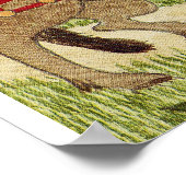 Mittelalter in England - Pilger aus Canterbury Poster (Ecke)