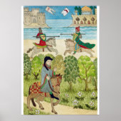 Mittelalter in England - Pilger aus Canterbury Poster (Vorne)