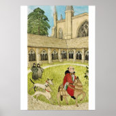 Mittelalter in England - Pilger aus Canterbury Poster (Vorne)