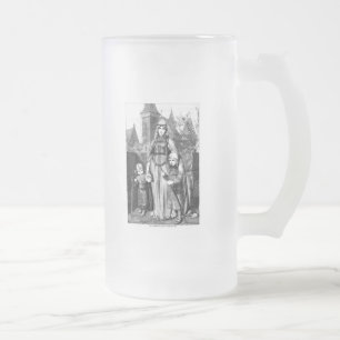 Mittelalter Mattglas Bierglas