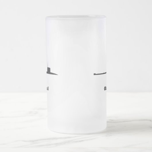 Mittelalter Mattglas Bierglas (Mittel)