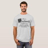 Mittelalter Meister Blacksmith T-Shirt (Vorne ganz)