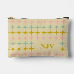 Mittelalter Mod Stars   Vintage Farbige Personalis Zubehörtasche
