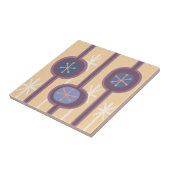 Mittelalter Moderne Abstrakte Blume (Sommer) Fliese (Seite)