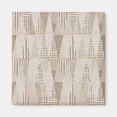 Mittelalter Moderne Abstrakte neutrale Druckschrif Magnet (Vorne)