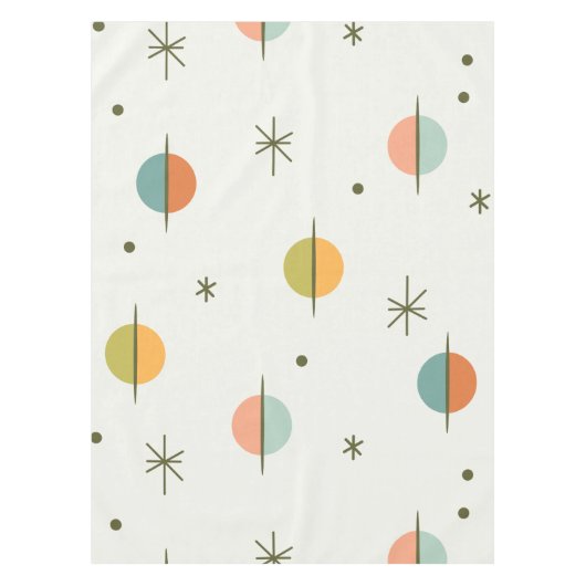 Mittelalter Moderne Abstrakte Welten und Sterne Tischdecke (Vorderseite)