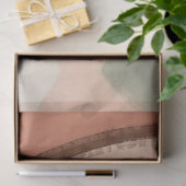 Mittelalter Moderne Bio Abstrakte Kunst Seidenpapier (Geschenk)