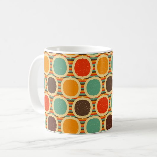 Mittelalter Moderne geometrische 5 Kaffeetasse (Vorderseite Links)