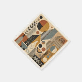 Mittelalter Moderne Kunst Herbst Ernte Serviette (Ecke)