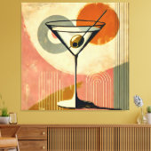 Mittelalter Moderne Kunst Martini Leinwanddruck (Insitu (Wohnzimmer))