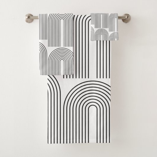 Mittelalter Moderne Minimalistische Kunstschätze Badhandtuch Set (Insitu)