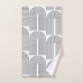 Mittelalter Moderne Minimalistische Kunstschätze Badhandtuch Set (Handtuch)