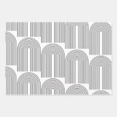 Mittelalter Moderne Minimalistische Kunstschätze Geschenkpapier Set (Vorderseite 3)