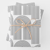 Mittelalter Moderne Minimalistische Kunstschätze Geschenkpapier Set (Beispiel)