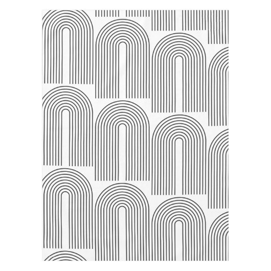 Mittelalter Moderne Minimalistische Kunstschätze Tischdecke (Vorderseite)