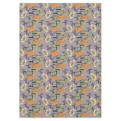 Mittelalter Moderne Pflanze aus Holz Tischdecke (Vorderseite)