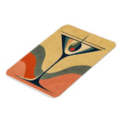 Mittelalter Moderne "Pimento olive martini wave" Magnet (Linke Seite)