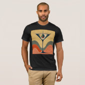 Mittelalter Moderne "Pimento olive martini wave" T-Shirt (Vorne ganz)
