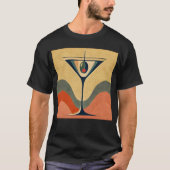 Mittelalter Moderne "Pimento olive martini wave" T-Shirt (Vorderseite)