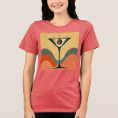 Mittelalter Moderne "Pimento olive martini wave" Tri-Blend Shirt (Vorderseite)