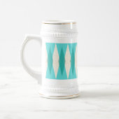 Mittelalter Moderne Raute Stein Bierglas (Links)