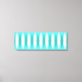 Mittelalter Moderne Raute Stretched Leinwand (Vorderseite)