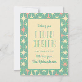 Mittelalter Moderne Retro-Sterne Weihnachten Aquam