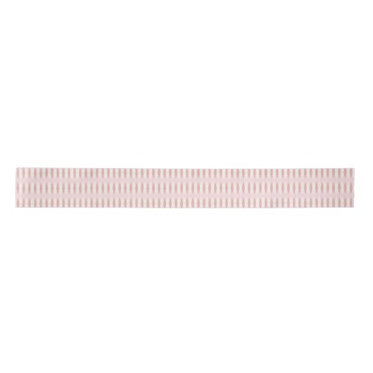 Mittelalter Moderne rosa Raute Satin Ribbon Satinband (Vorderseite)
